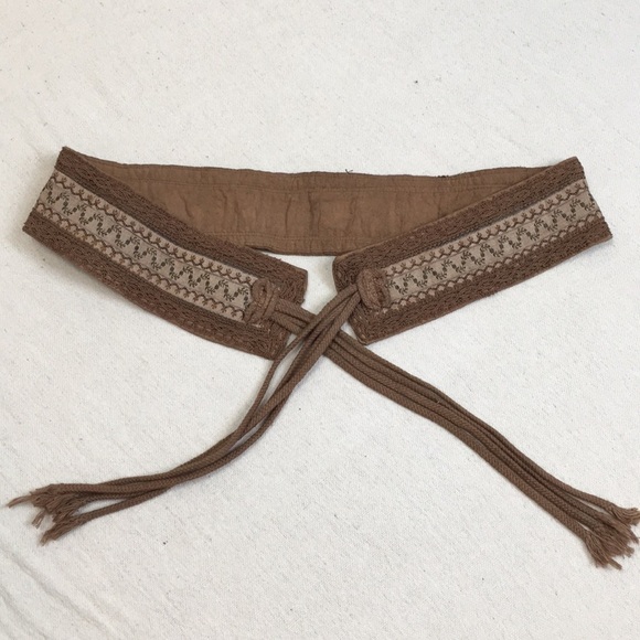 Boho Boutique Hand Sewn Fabric Belt main image 6
